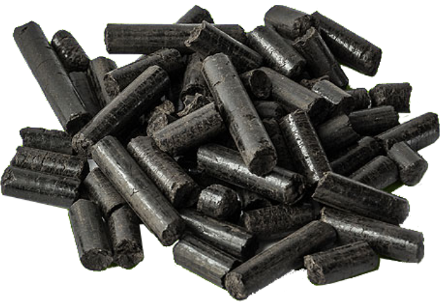 Isolated Airex Biocoal, Pellets